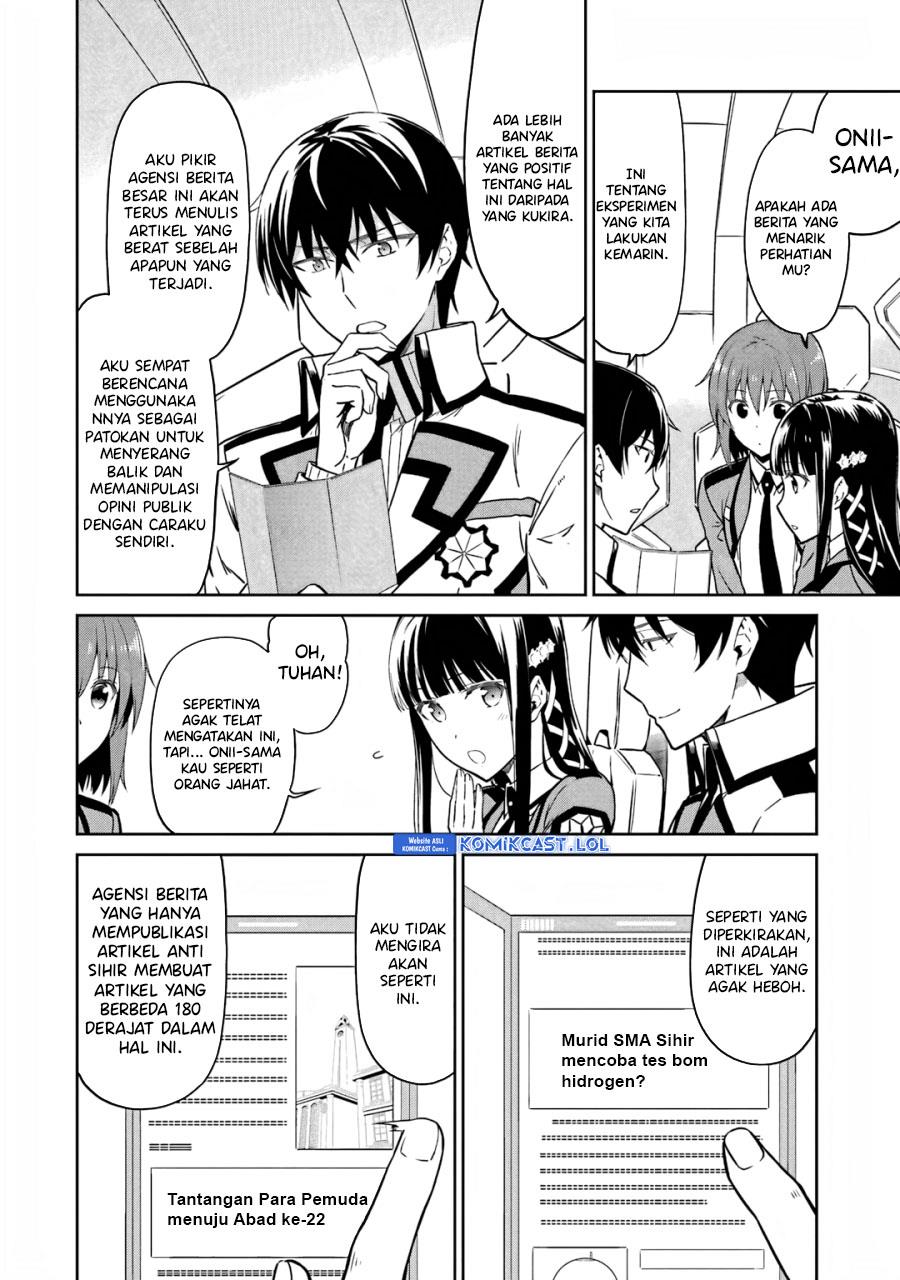 Mahouka Koukou no Rettousei: Double Seven-hen Chapter 19 - halaman 8