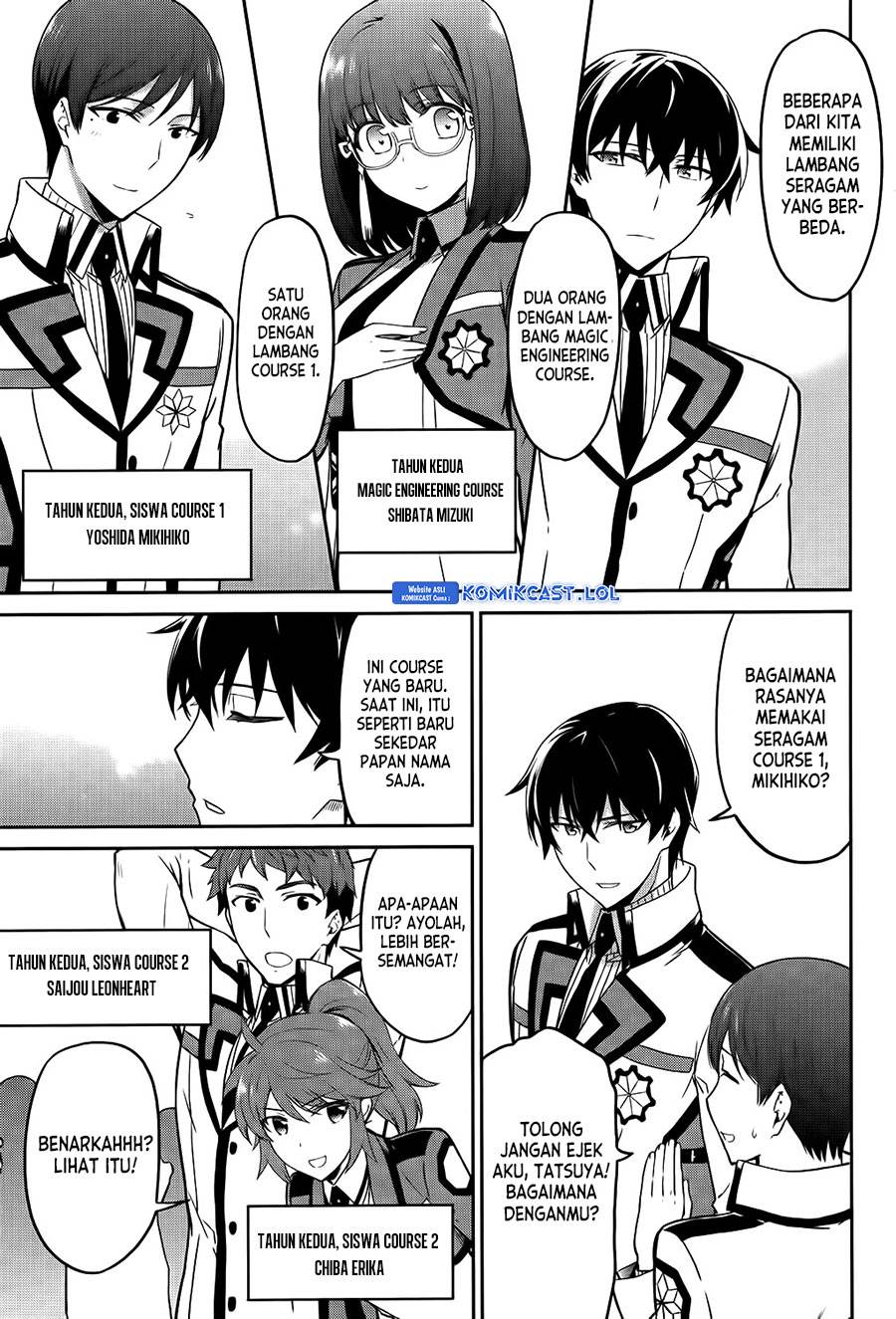 Mahouka Koukou no Rettousei: Double Seven-hen Chapter 5 - halaman 6