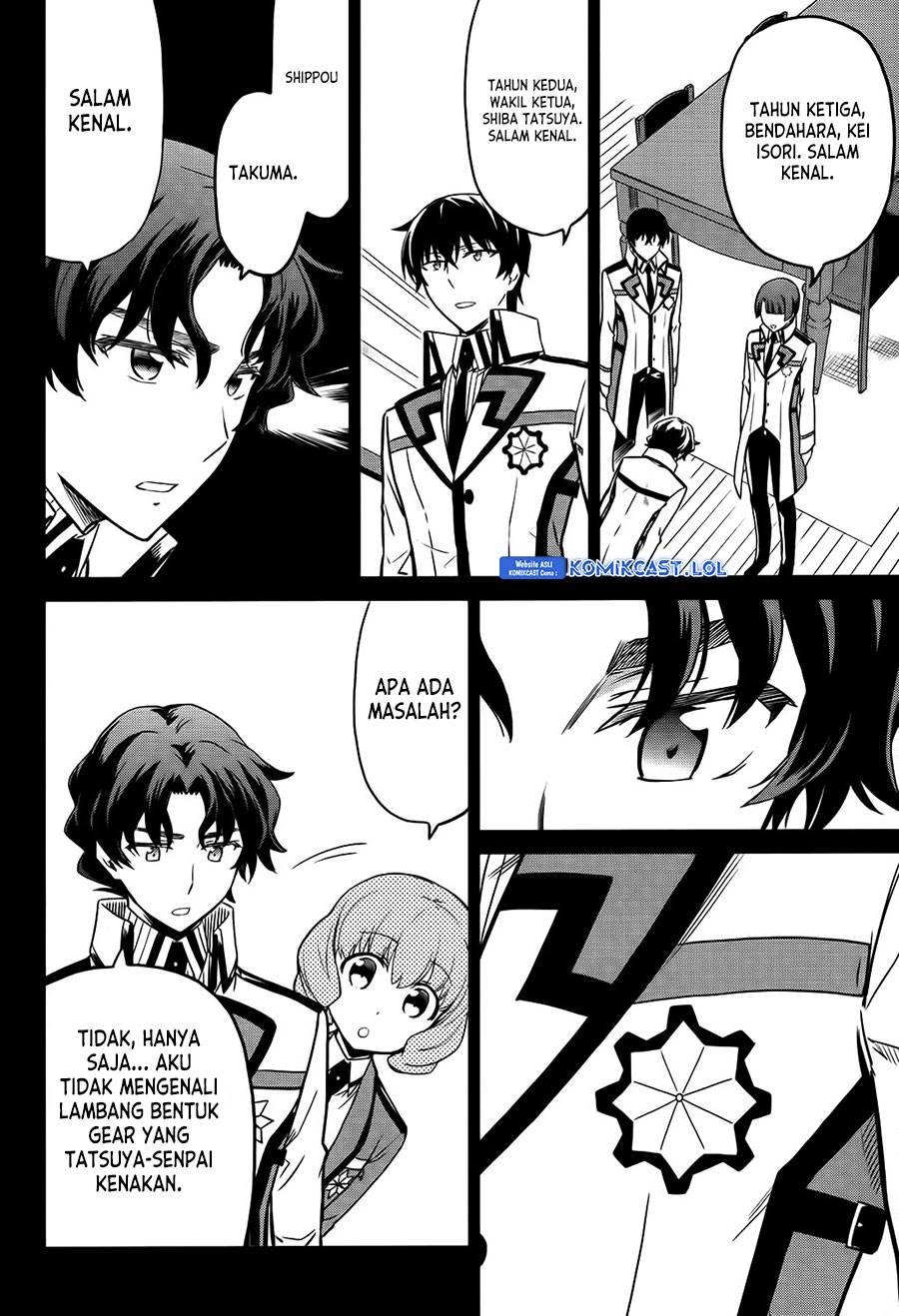 Mahouka Koukou no Rettousei: Double Seven-hen Chapter 6 - halaman 9