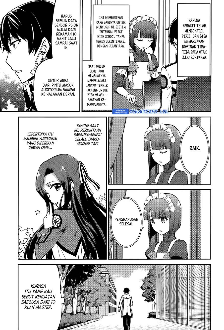 Mahouka Koukou no Rettousei: Double Seven-hen Chapter 9 - halaman 11