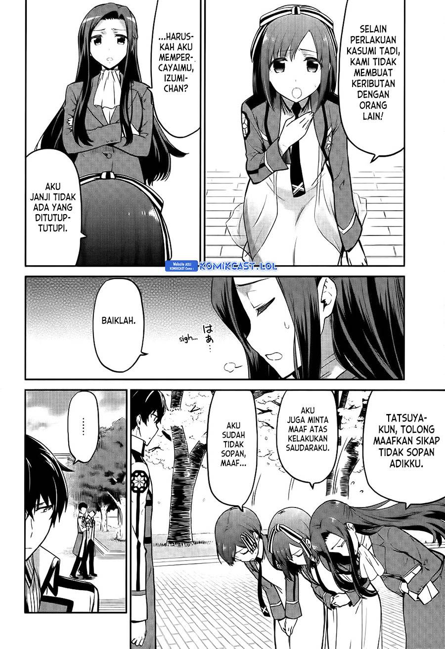 Mahouka Koukou no Rettousei: Double Seven-hen Chapter 9 - halaman 6
