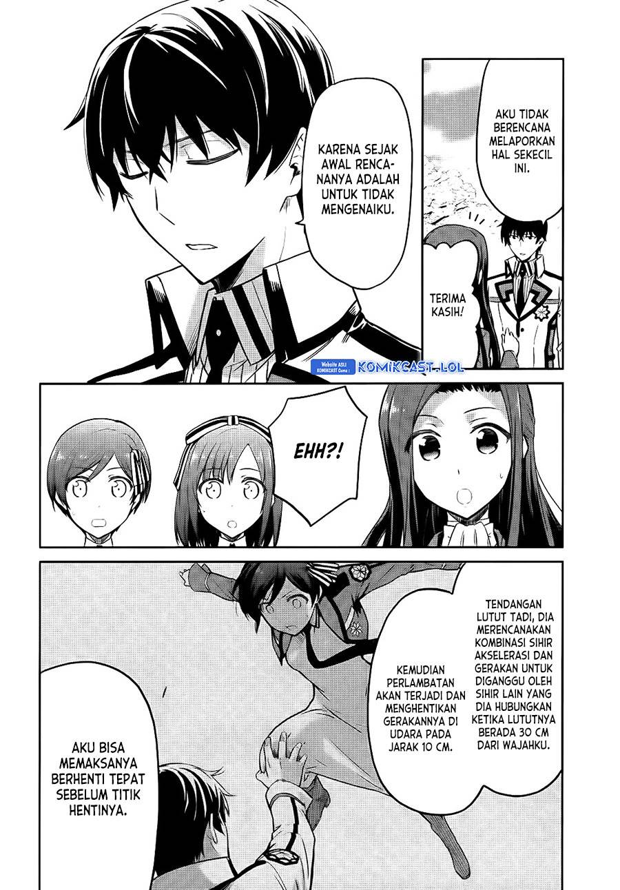 Mahouka Koukou no Rettousei: Double Seven-hen Chapter 9 - halaman 8
