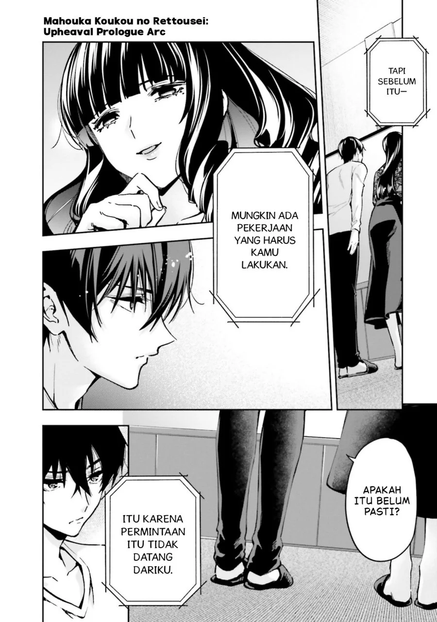 Mahouka Koukou no Rettousei: Douran no Joshou-hen Chapter 14 - halaman 8