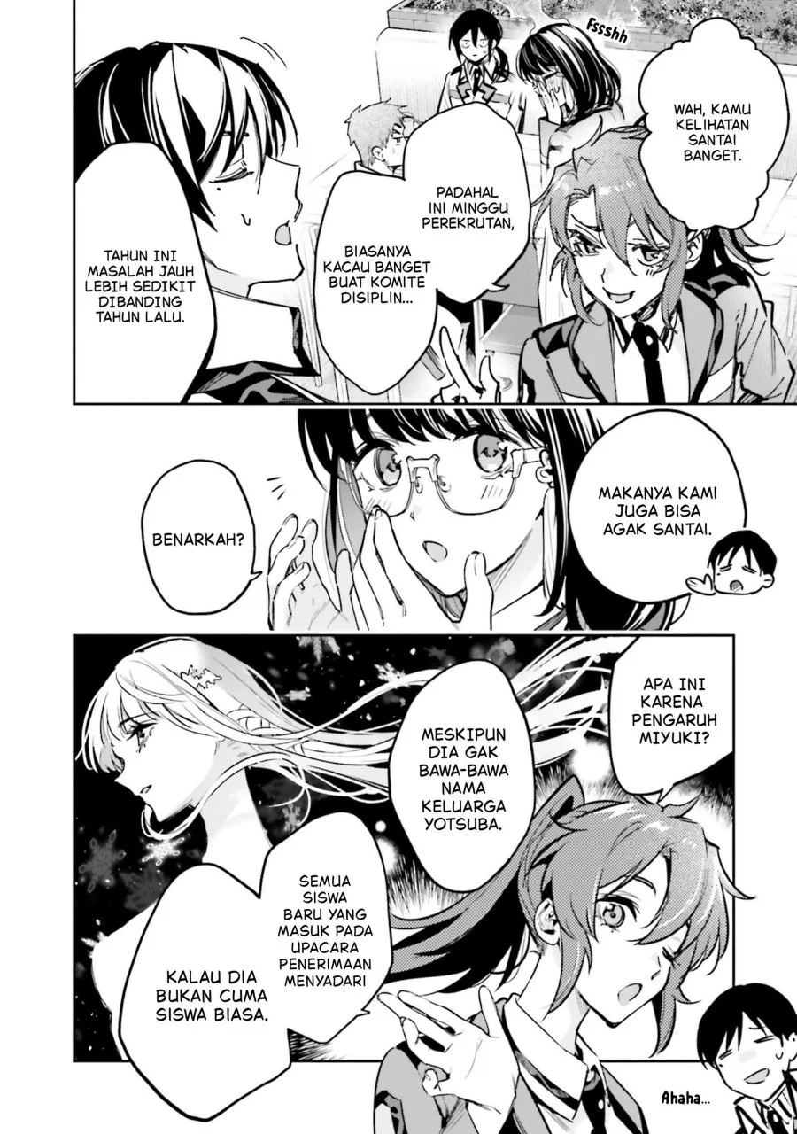 Mahouka Koukou no Rettousei: Douran no Joshou-hen Chapter 24 - halaman 10