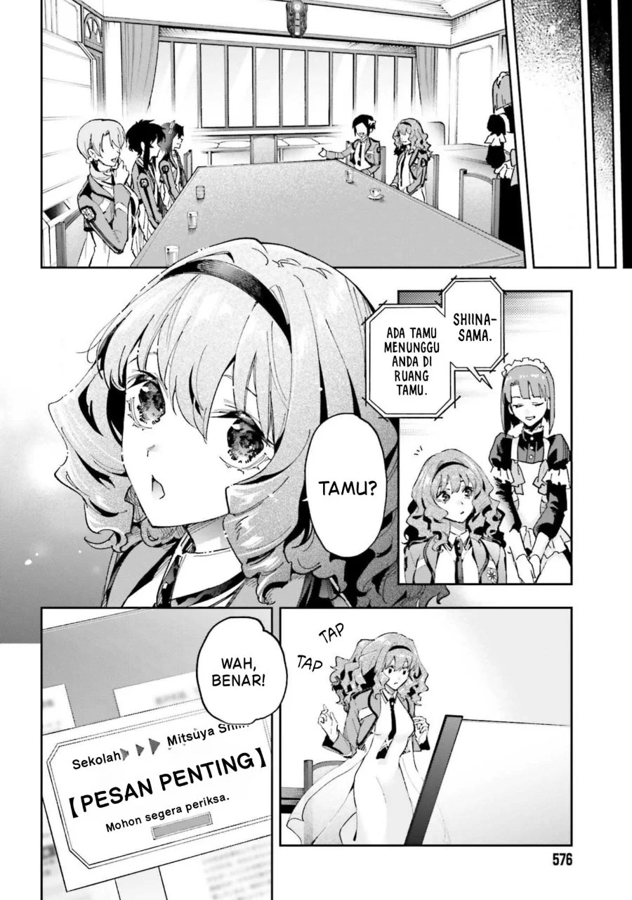 Mahouka Koukou no Rettousei: Douran no Joshou-hen Chapter 28 - halaman 14