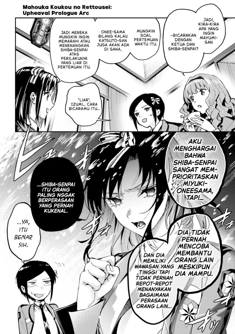 Mahouka Koukou no Rettousei: Douran no Joshou-hen Chapter 28 - halaman 6