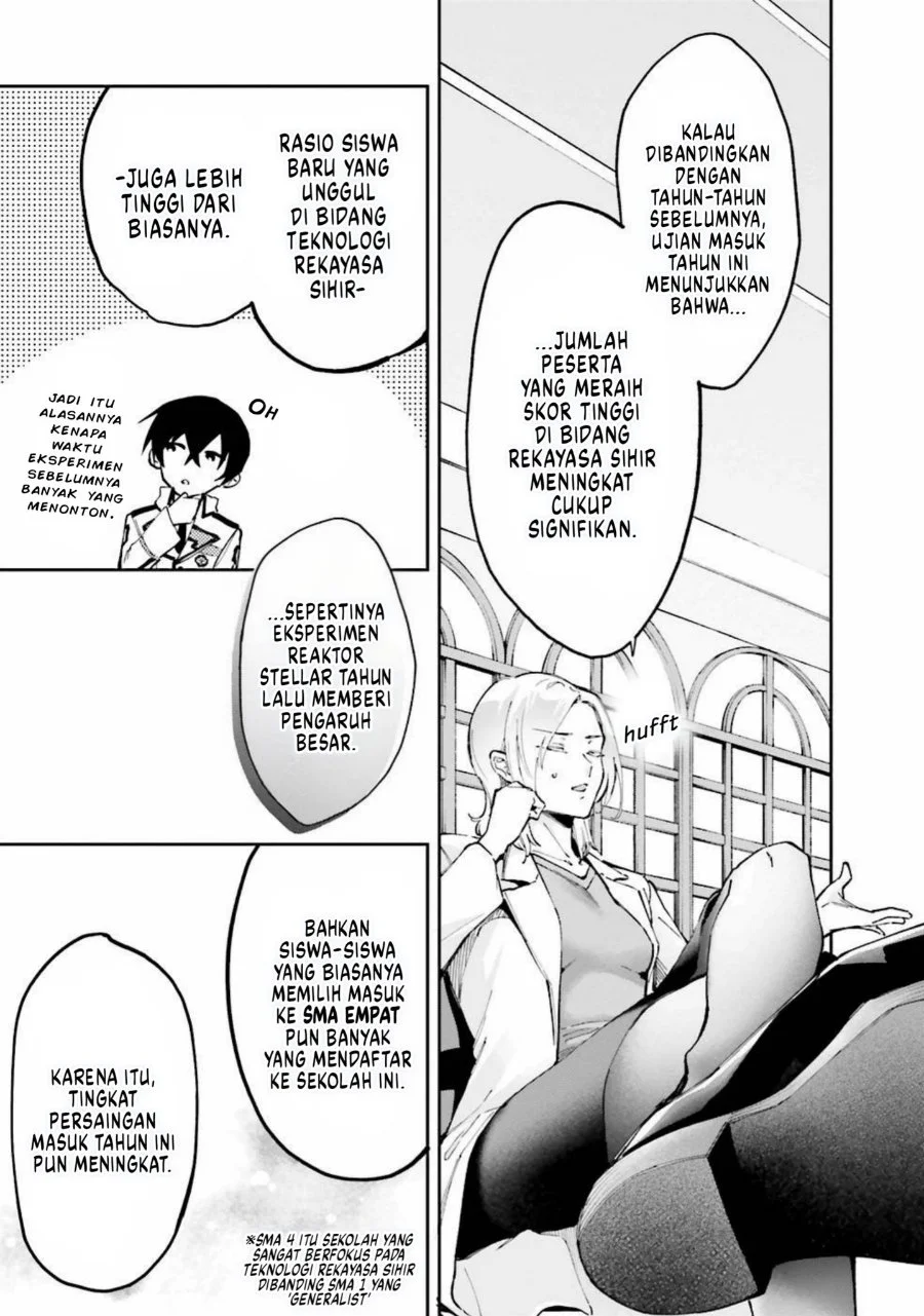 Mahouka Koukou no Rettousei: Douran no Joshou-hen Chapter 9 - halaman 20