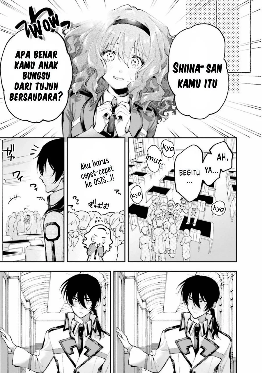 Mahouka Koukou no Rettousei: Douran no Joshou-hen Chapter 9 - halaman 22