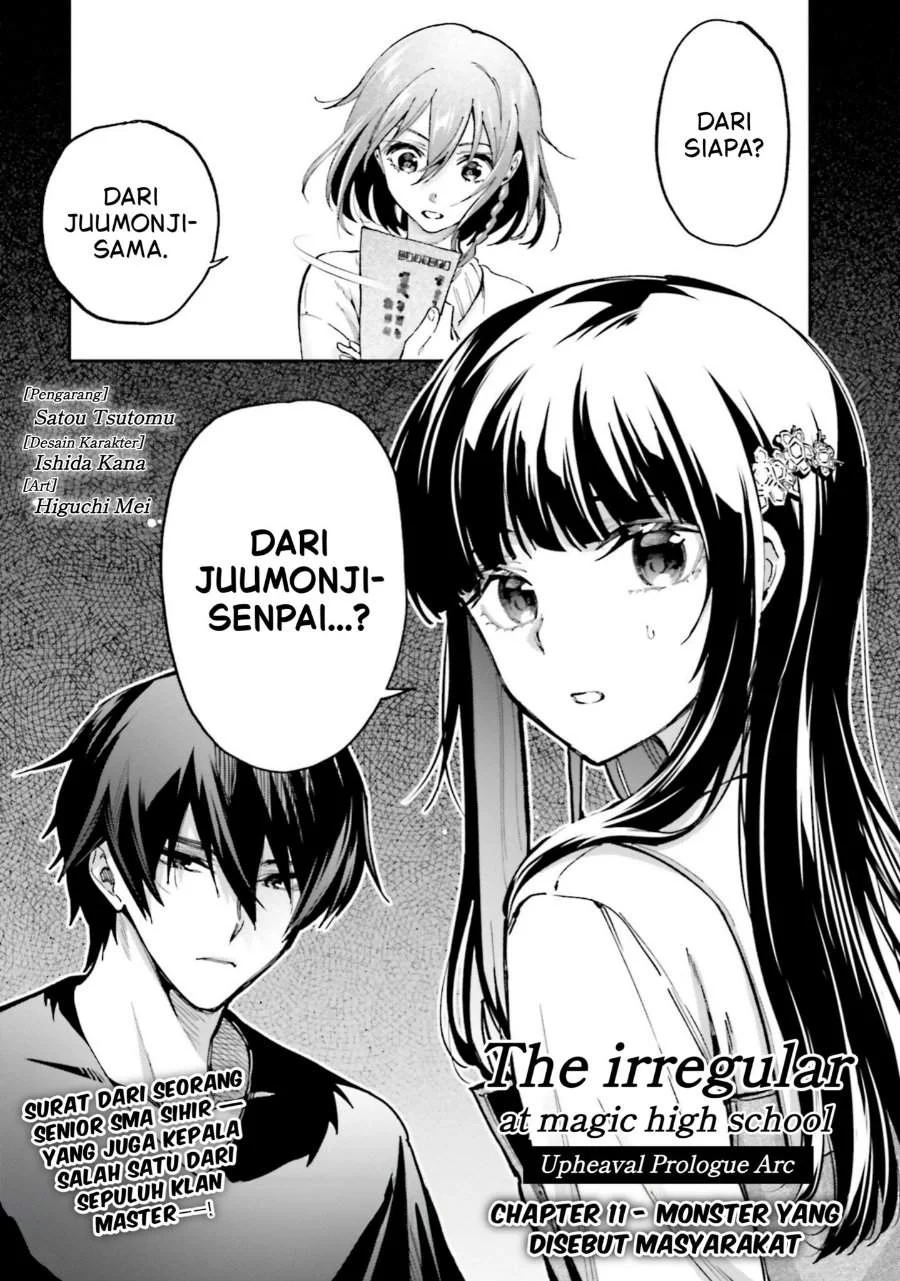 Mahouka Koukou no Rettousei – Douran no Joushou-hen Chapter 11 - halaman 3