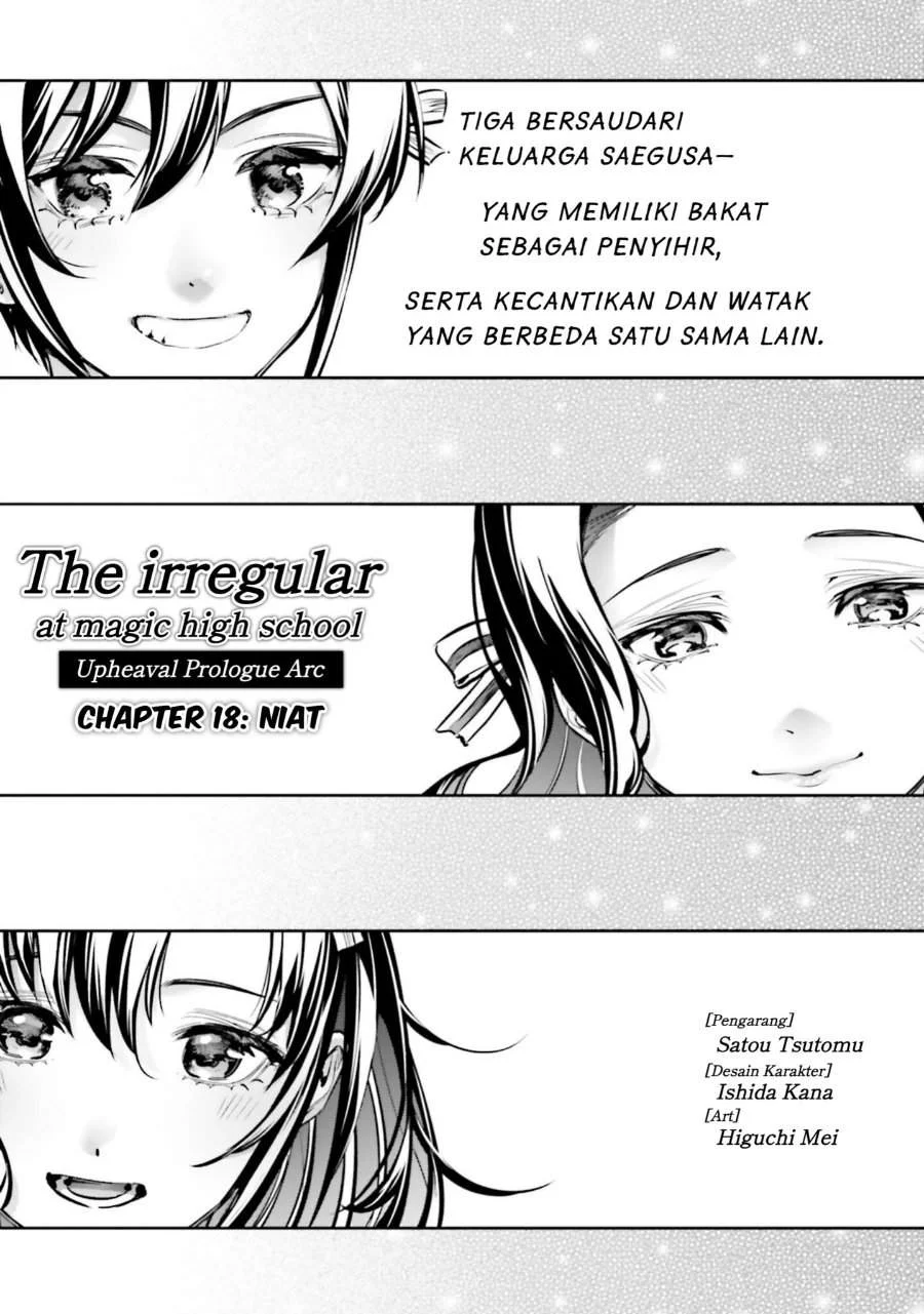 Mahouka Koukou no Rettousei – Douran no Joushou-hen Chapter 18 - halaman 1
