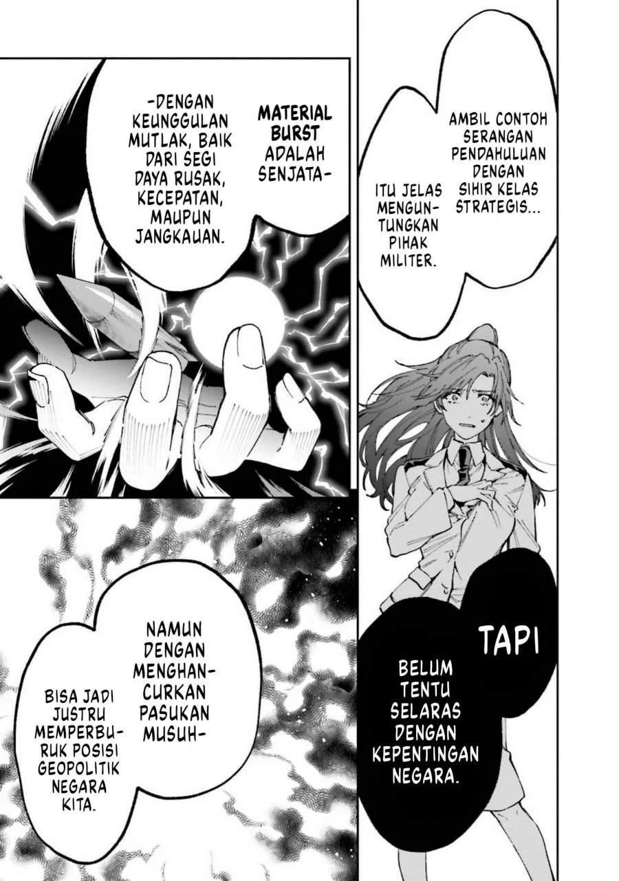Mahouka Koukou no Rettousei – Douran no Joushou-hen Chapter 8 - halaman 17