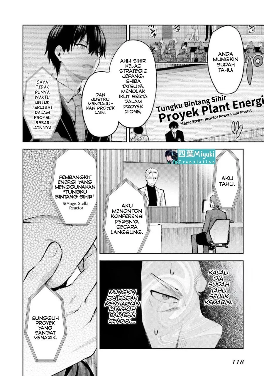 Mahouka Koukou no Rettousei: Escape-hen Chapter 10 - halaman 6