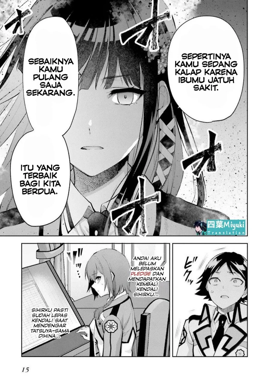 Mahouka Koukou no Rettousei: Escape-hen Chapter 13 - halaman 15