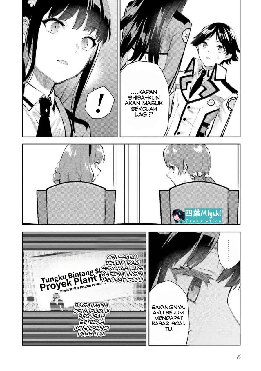 Mahouka Koukou no Rettousei: Escape-hen Chapter 13 - halaman 6