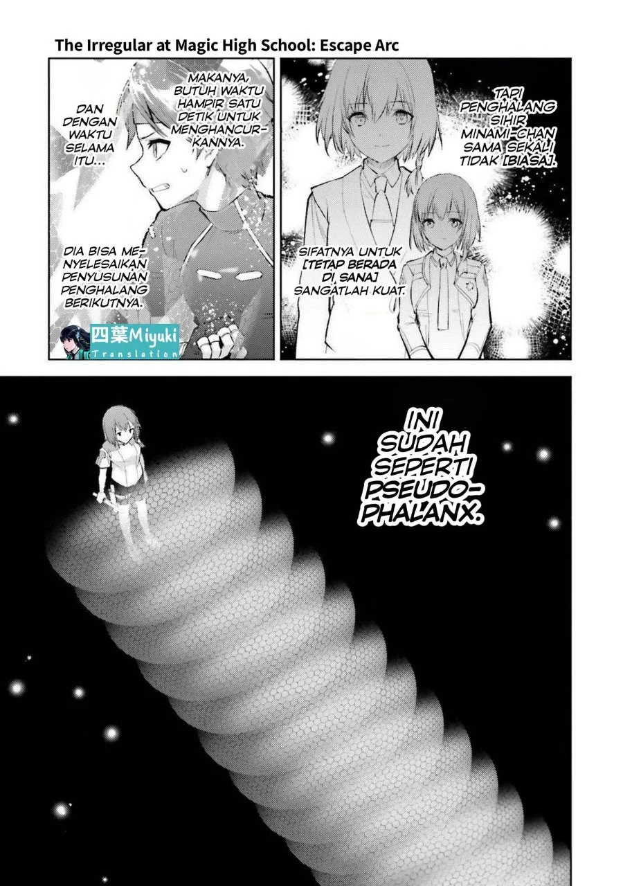 Mahouka Koukou no Rettousei: Escape-hen Chapter 14 - halaman 16