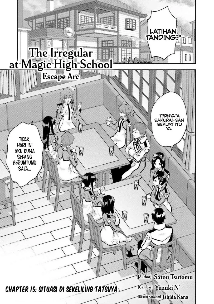 Mahouka Koukou no Rettousei: Escape-hen Chapter 15 - halaman 1