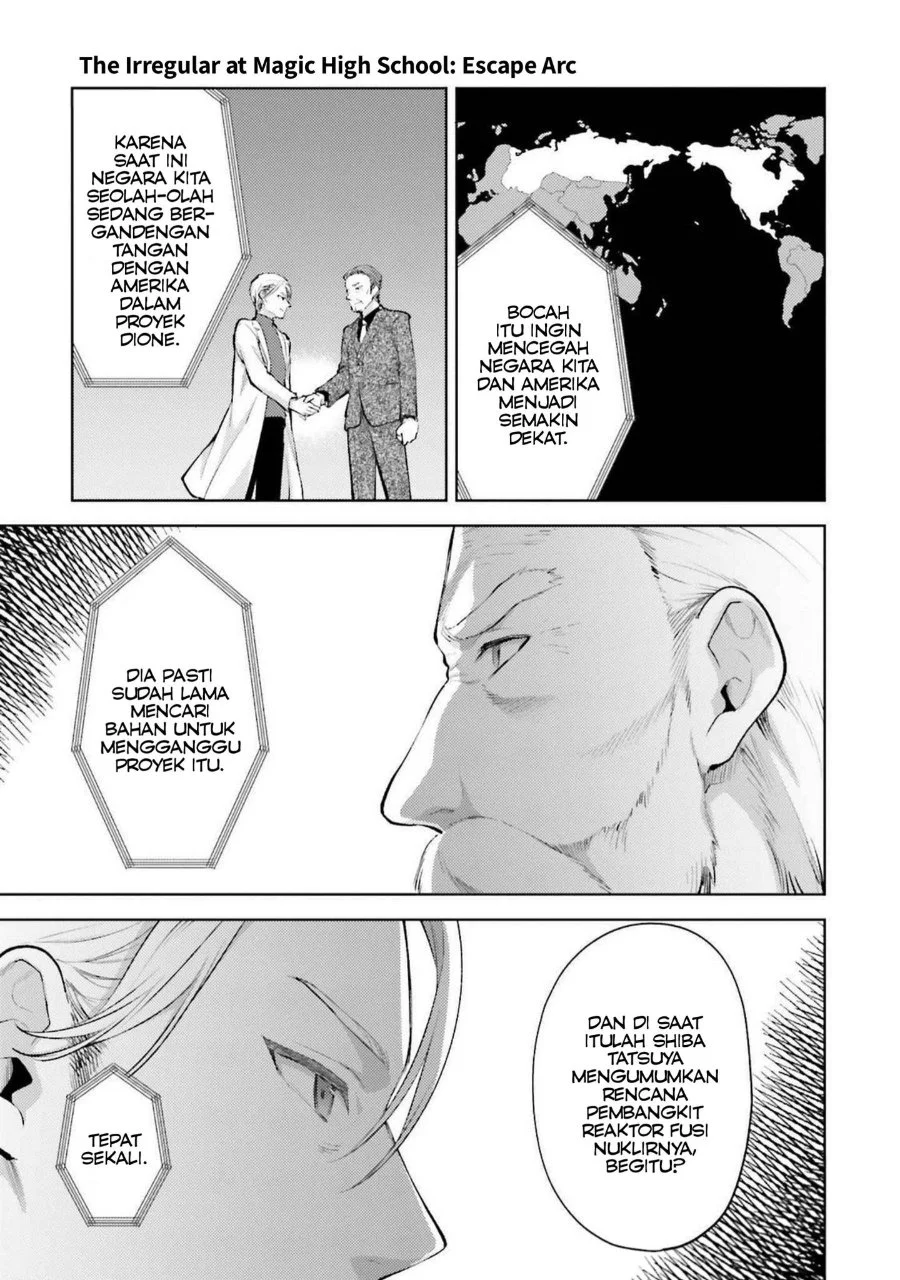 Mahouka Koukou no Rettousei: Escape-hen Chapter 15 - halaman 13