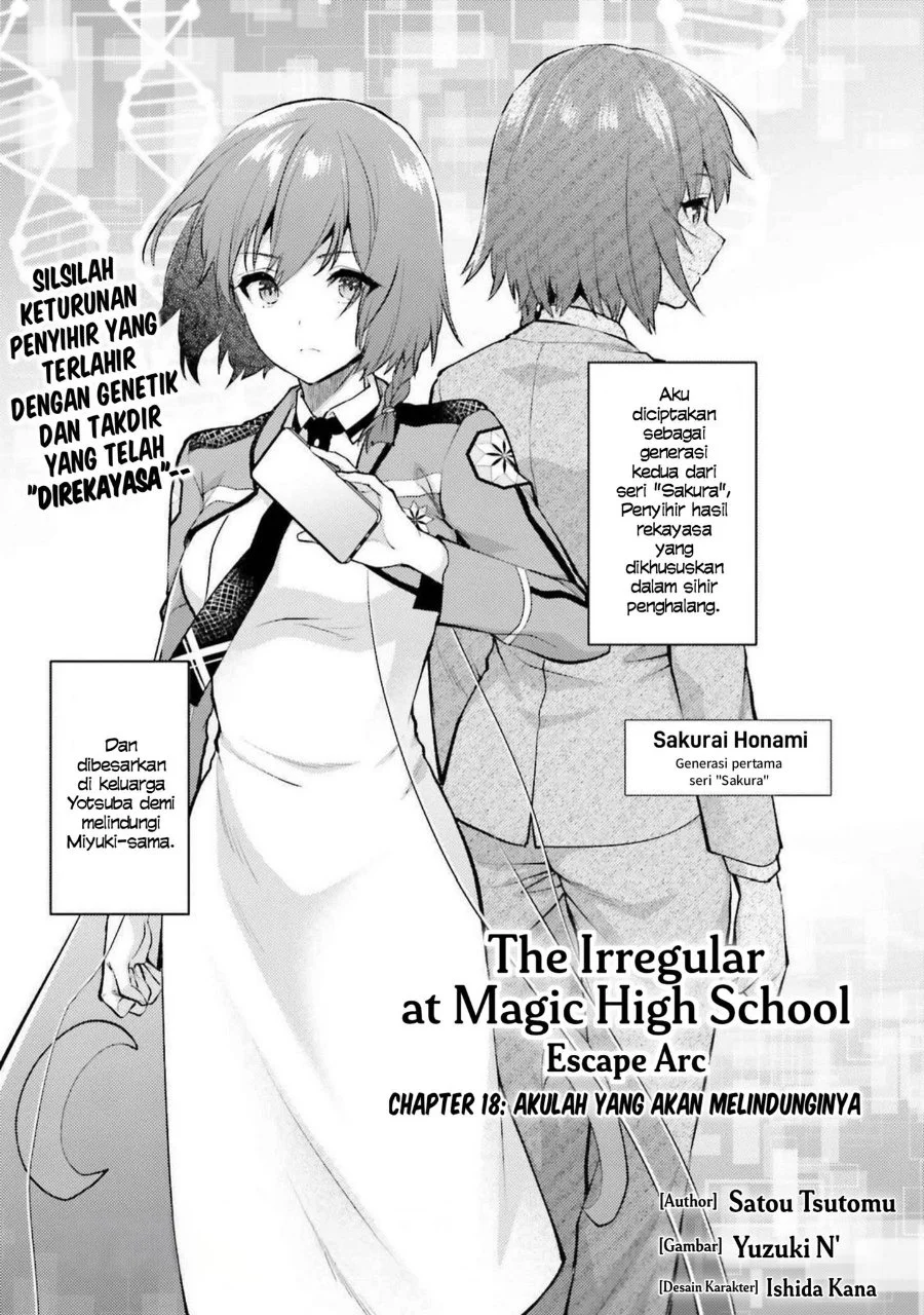 Mahouka Koukou no Rettousei: Escape-hen Chapter 18 - halaman 1