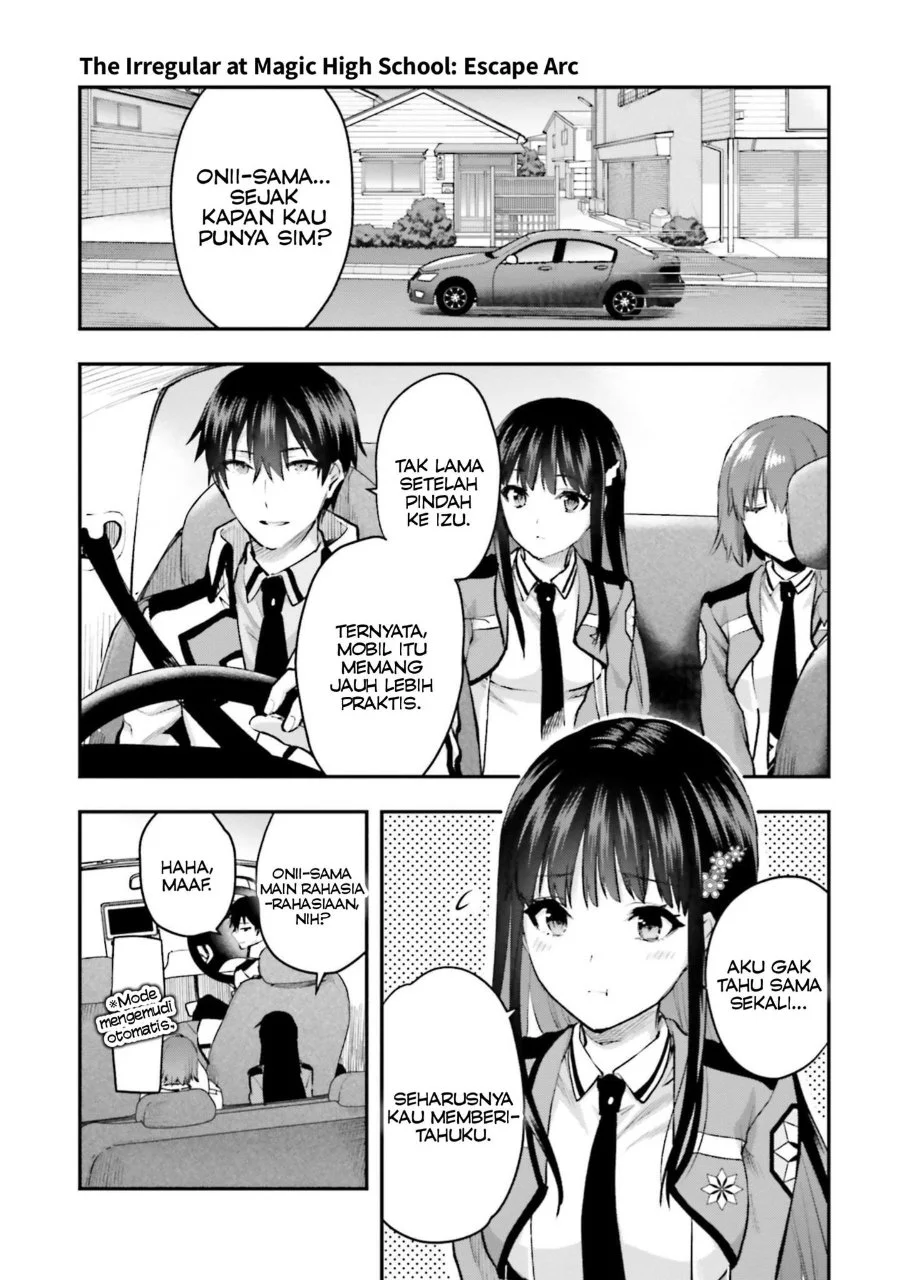 Mahouka Koukou no Rettousei: Escape-hen Chapter 2 - halaman 15