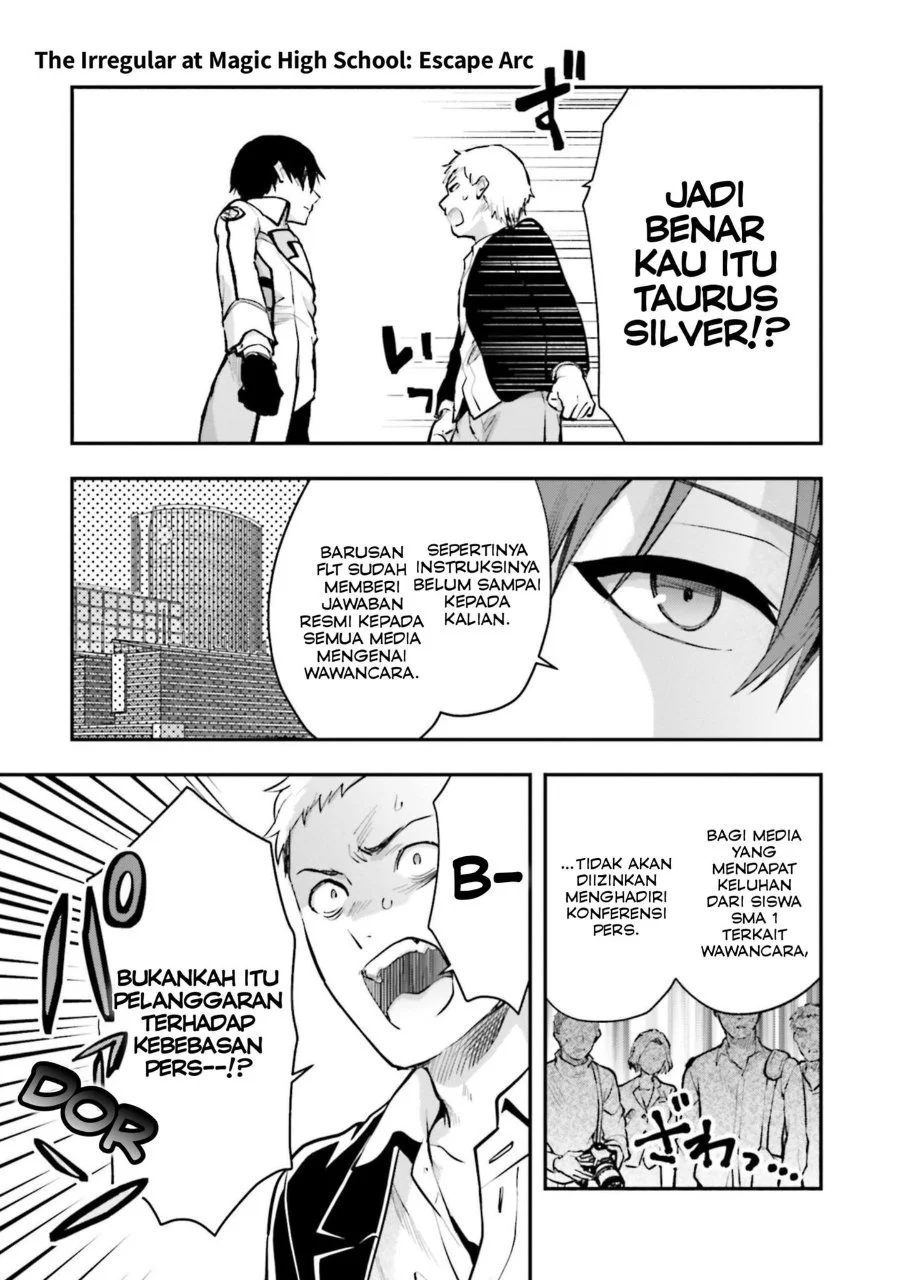 Mahouka Koukou no Rettousei: Escape-hen Chapter 2 - halaman 5