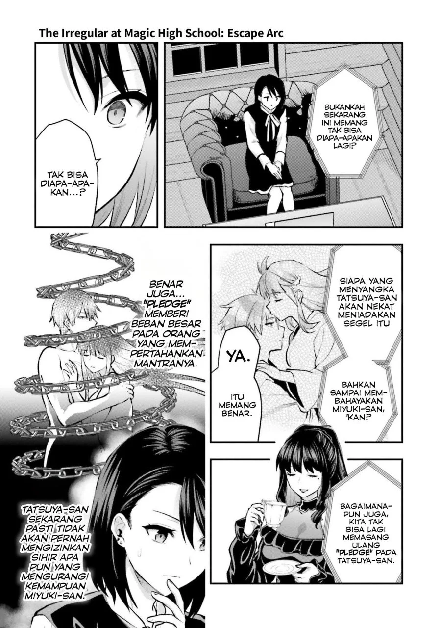Mahouka Koukou no Rettousei: Escape-hen Chapter 3 - halaman 13