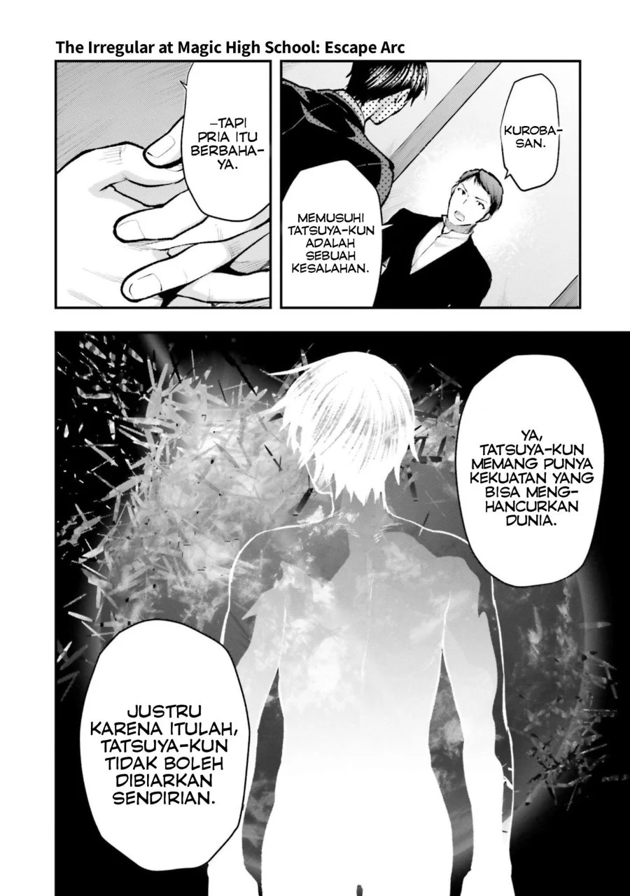 Mahouka Koukou no Rettousei: Escape-hen Chapter 3 - halaman 22