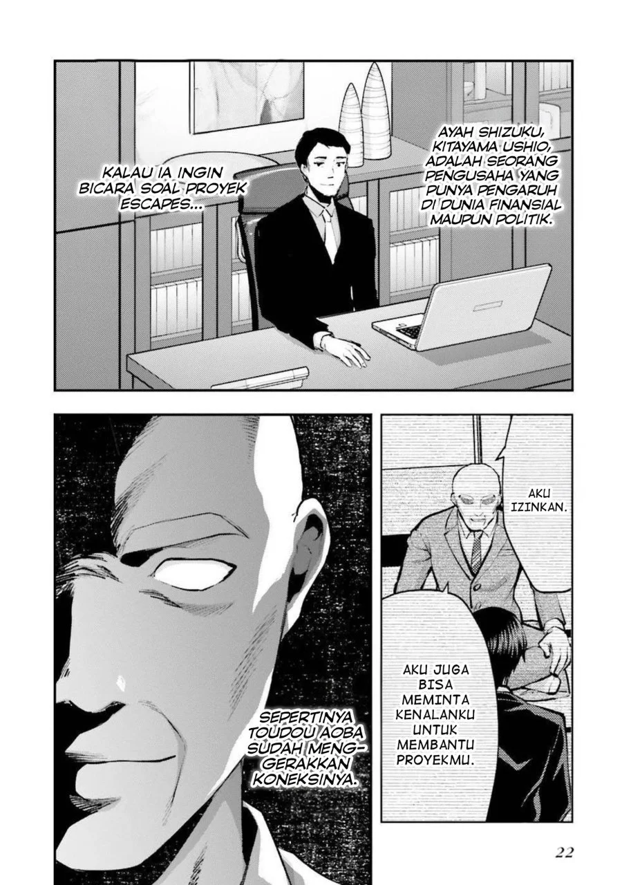 Mahouka Koukou no Rettousei: Escape-hen Chapter 5 - halaman 22