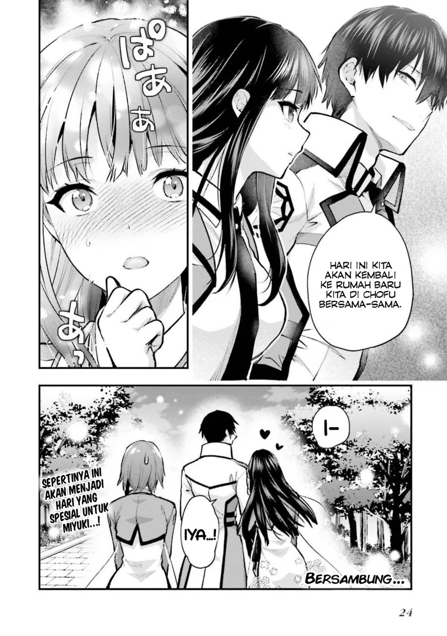 Mahouka Koukou no Rettousei: Escape-hen Chapter 5 - halaman 24