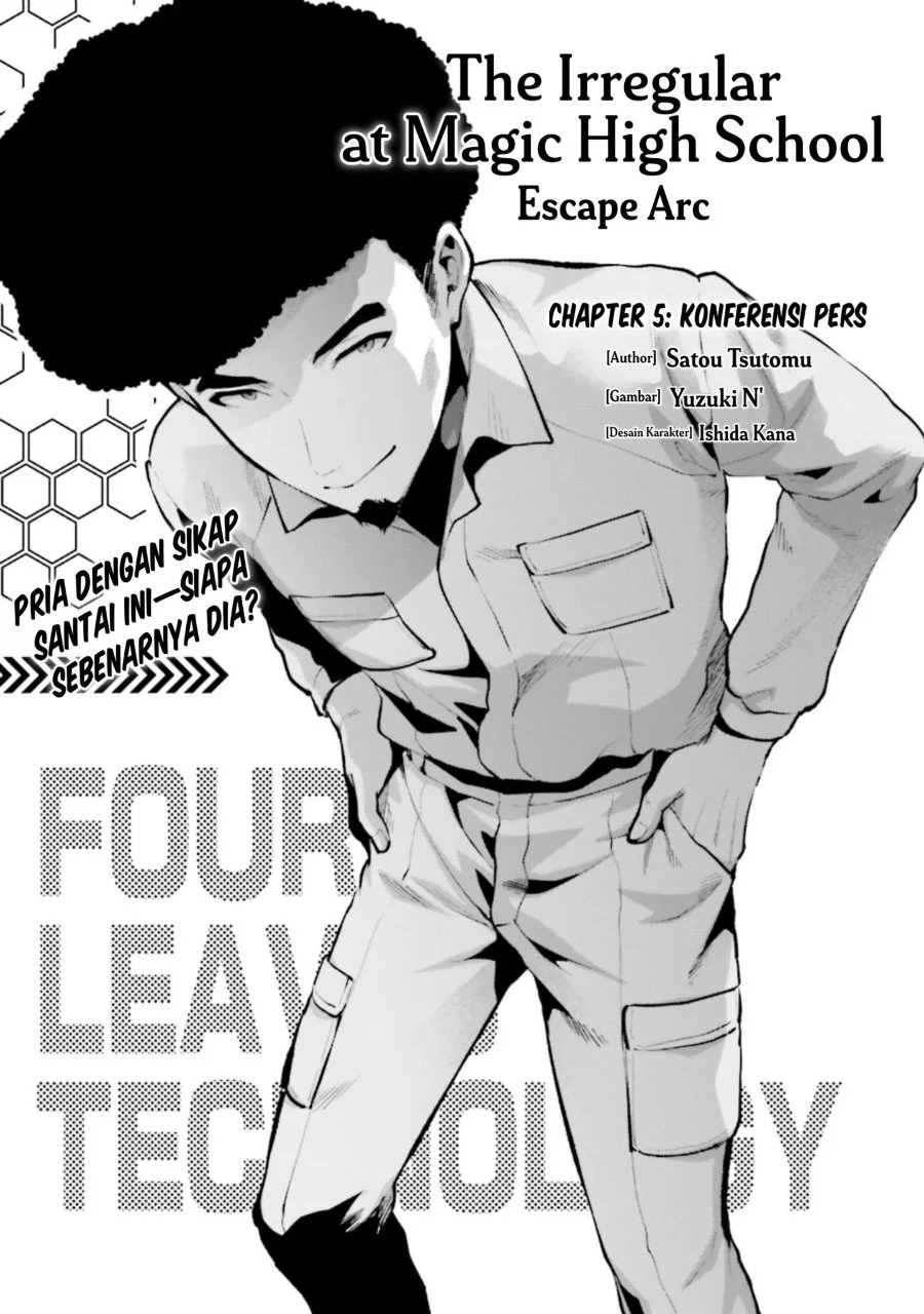Mahouka Koukou no Rettousei: Escape-hen Chapter 5 - halaman 3