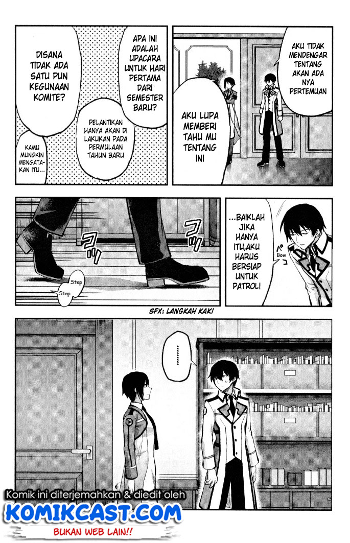 Mahouka Koukou no Rettousei: Kaichou Senkyo-hen Chapter 1 - halaman 13