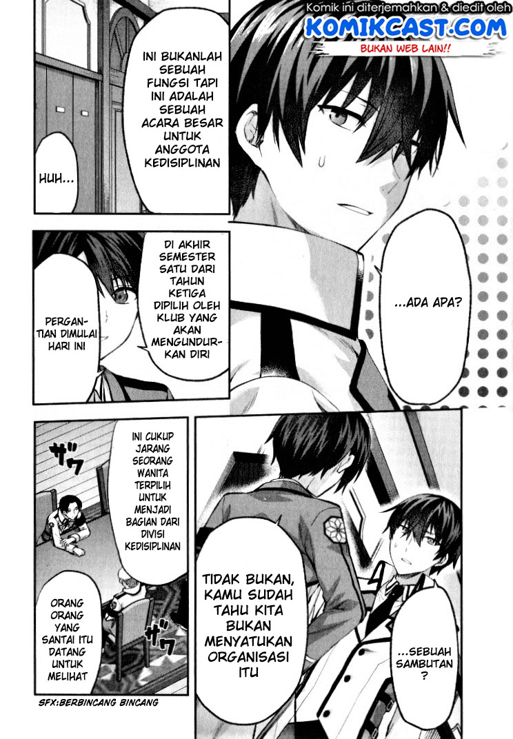 Mahouka Koukou no Rettousei: Kaichou Senkyo-hen Chapter 1 - halaman 14