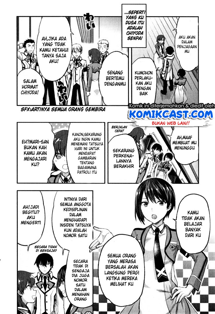 Mahouka Koukou no Rettousei: Kaichou Senkyo-hen Chapter 1 - halaman 17