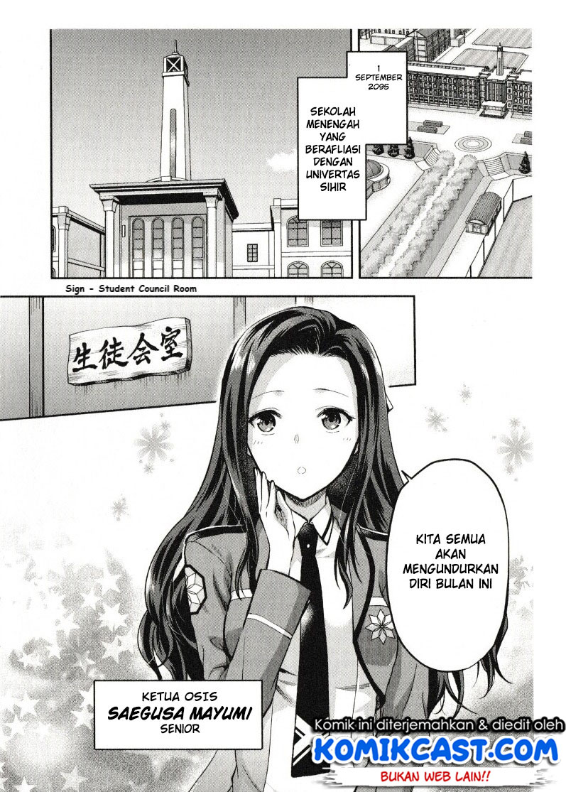 Mahouka Koukou no Rettousei: Kaichou Senkyo-hen Chapter 1 - halaman 5