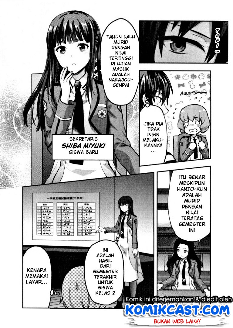 Mahouka Koukou no Rettousei: Kaichou Senkyo-hen Chapter 1 - halaman 9