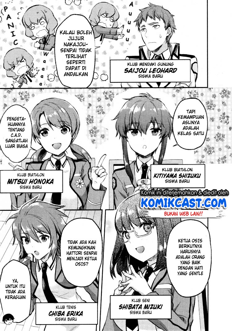 Mahouka Koukou no Rettousei: Kaichou Senkyo-hen Chapter 2 - halaman 4