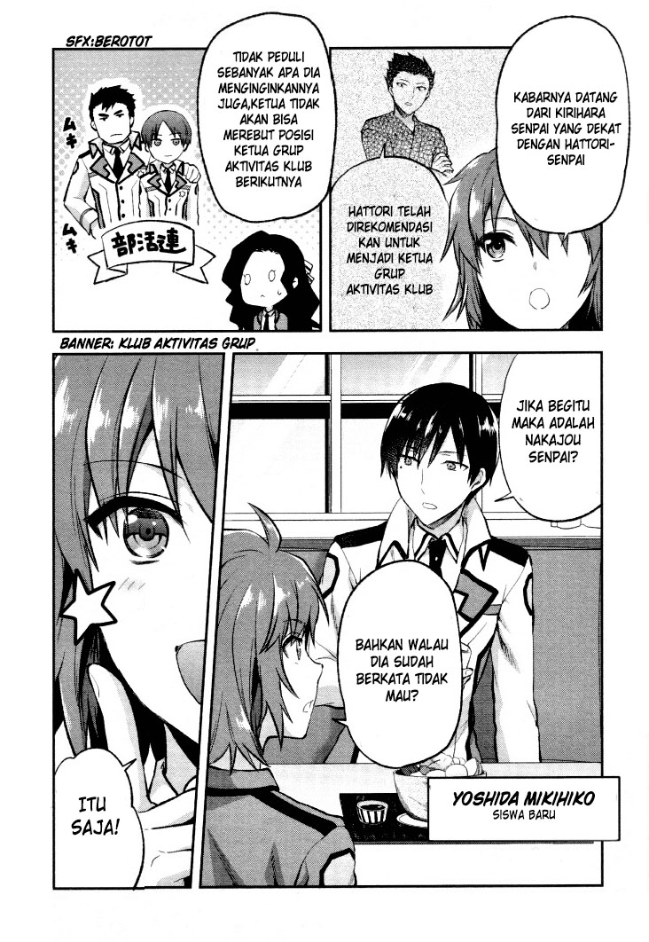 Mahouka Koukou no Rettousei: Kaichou Senkyo-hen Chapter 2 - halaman 5