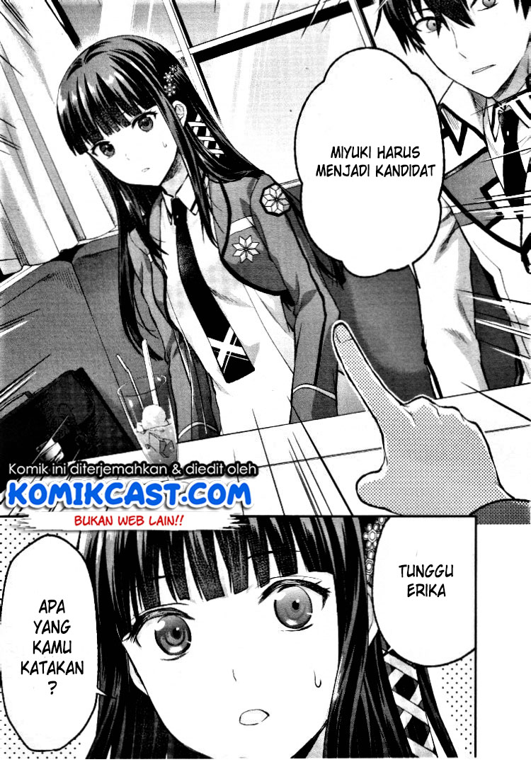 Mahouka Koukou no Rettousei: Kaichou Senkyo-hen Chapter 2 - halaman 6