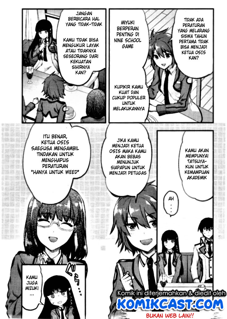 Mahouka Koukou no Rettousei: Kaichou Senkyo-hen Chapter 2 - halaman 7