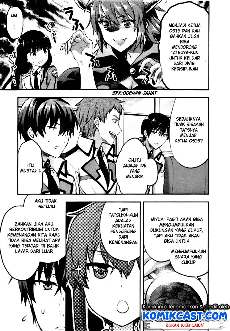 Mahouka Koukou no Rettousei: Kaichou Senkyo-hen Chapter 2 - halaman 8