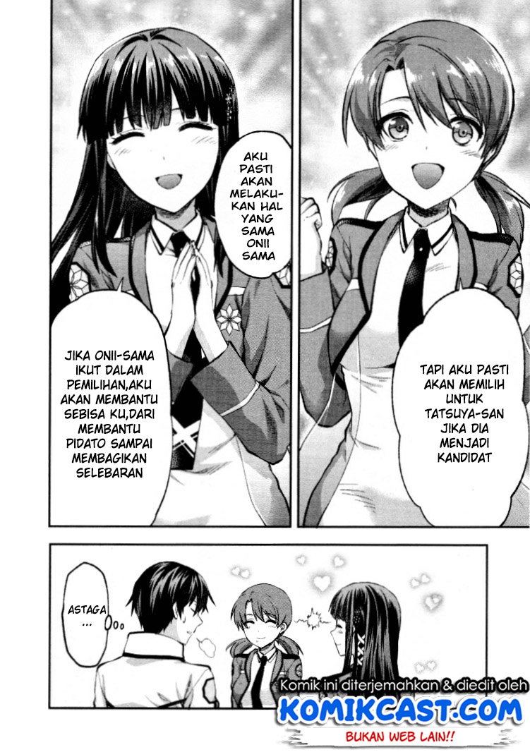 Mahouka Koukou no Rettousei: Kaichou Senkyo-hen Chapter 2 - halaman 9