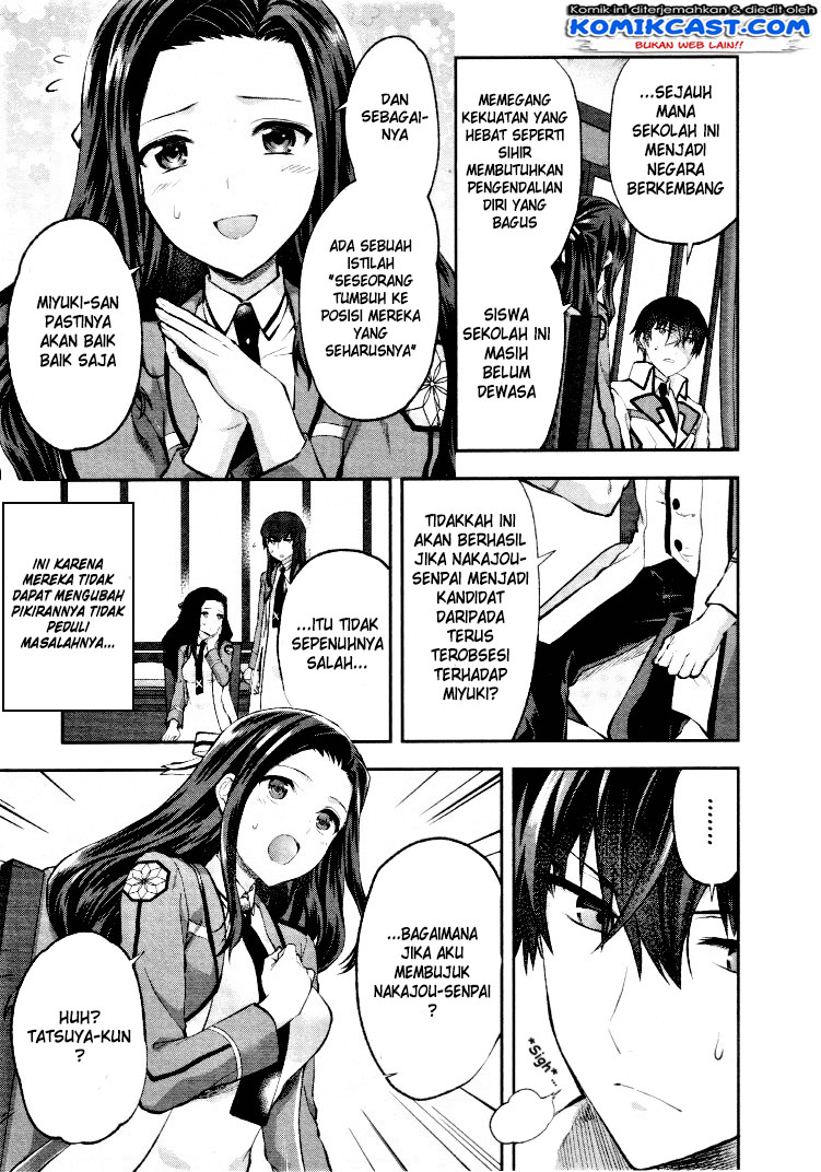 Mahouka Koukou no Rettousei: Kaichou Senkyo-hen Chapter 3 - halaman 10