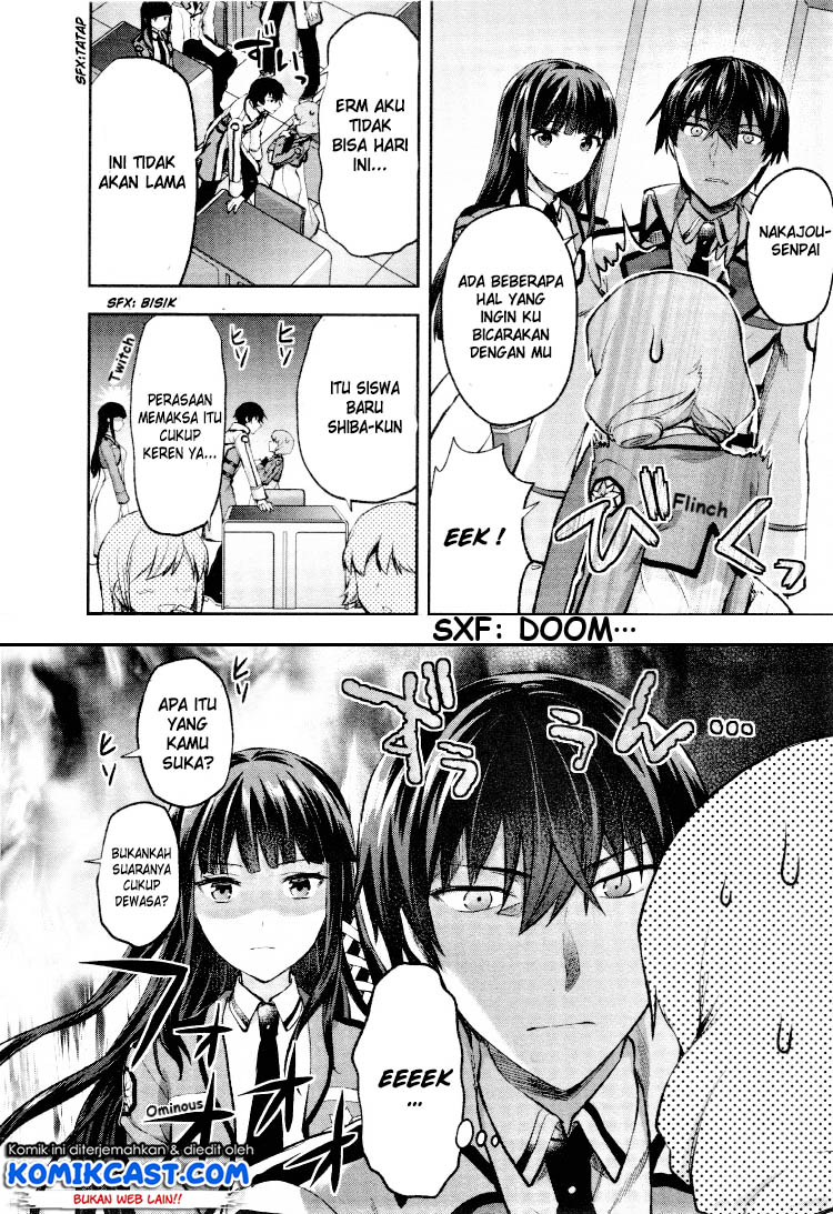 Mahouka Koukou no Rettousei: Kaichou Senkyo-hen Chapter 3 - halaman 13