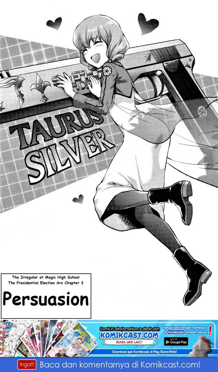 Mahouka Koukou no Rettousei: Kaichou Senkyo-hen Chapter 3 - halaman 2