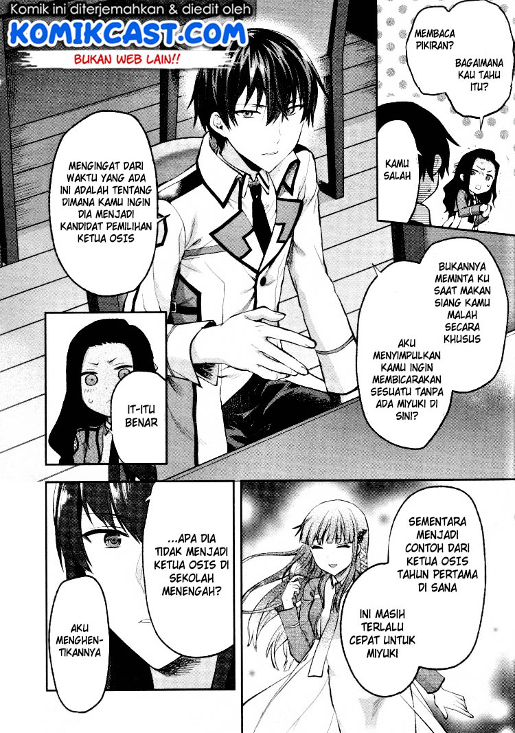 Mahouka Koukou no Rettousei: Kaichou Senkyo-hen Chapter 3 - halaman 7
