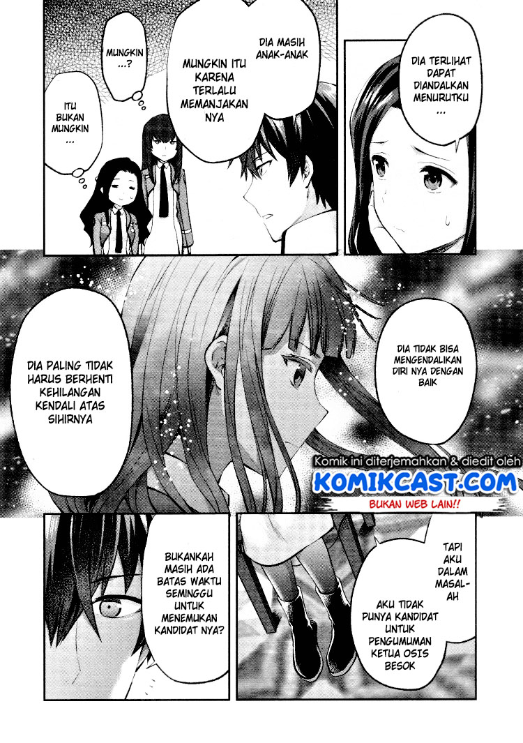Mahouka Koukou no Rettousei: Kaichou Senkyo-hen Chapter 3 - halaman 8