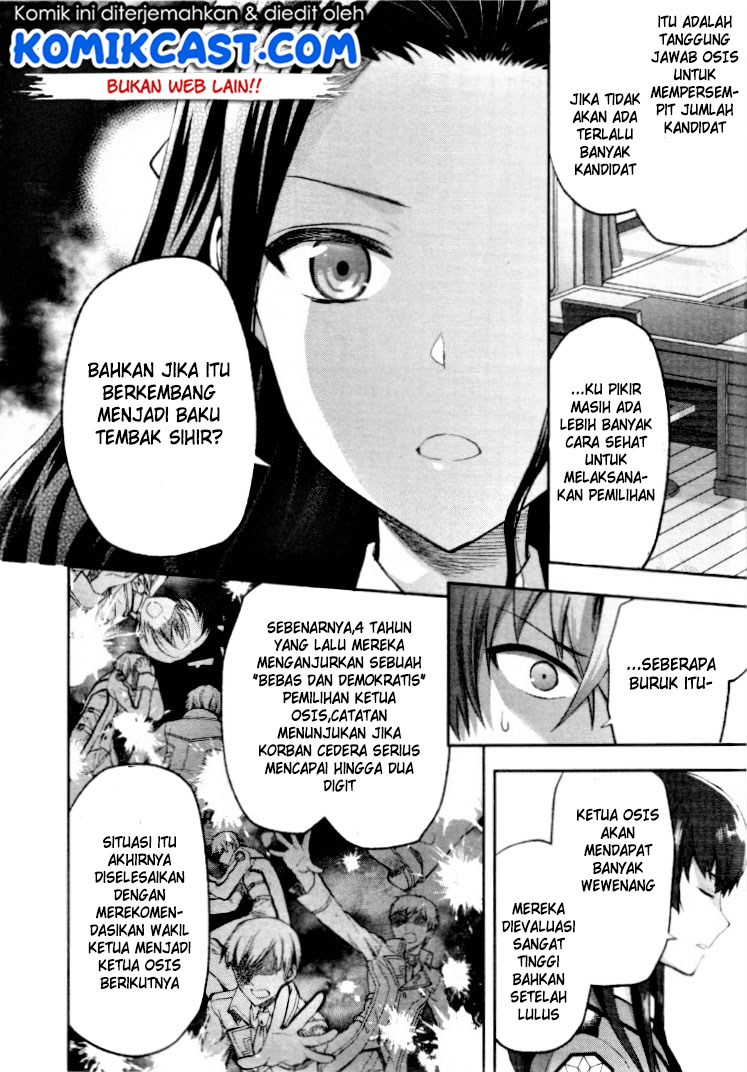 Mahouka Koukou no Rettousei: Kaichou Senkyo-hen Chapter 3 - halaman 9