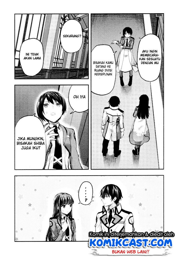 Mahouka Koukou no Rettousei: Kaichou Senkyo-hen Chapter 4 - halaman 11