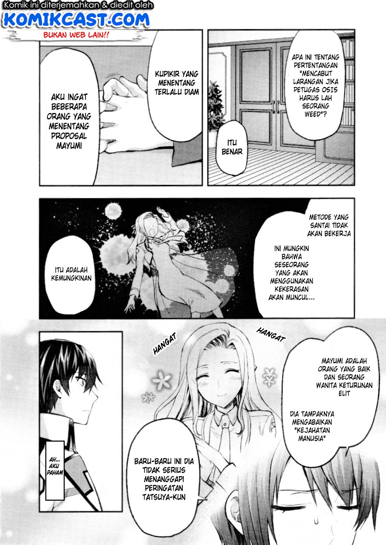 Mahouka Koukou no Rettousei: Kaichou Senkyo-hen Chapter 4 - halaman 13