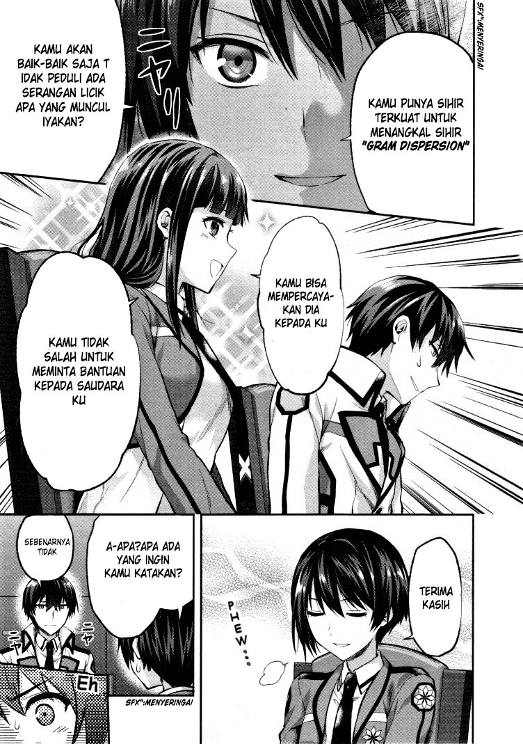 Mahouka Koukou no Rettousei: Kaichou Senkyo-hen Chapter 4 - halaman 15