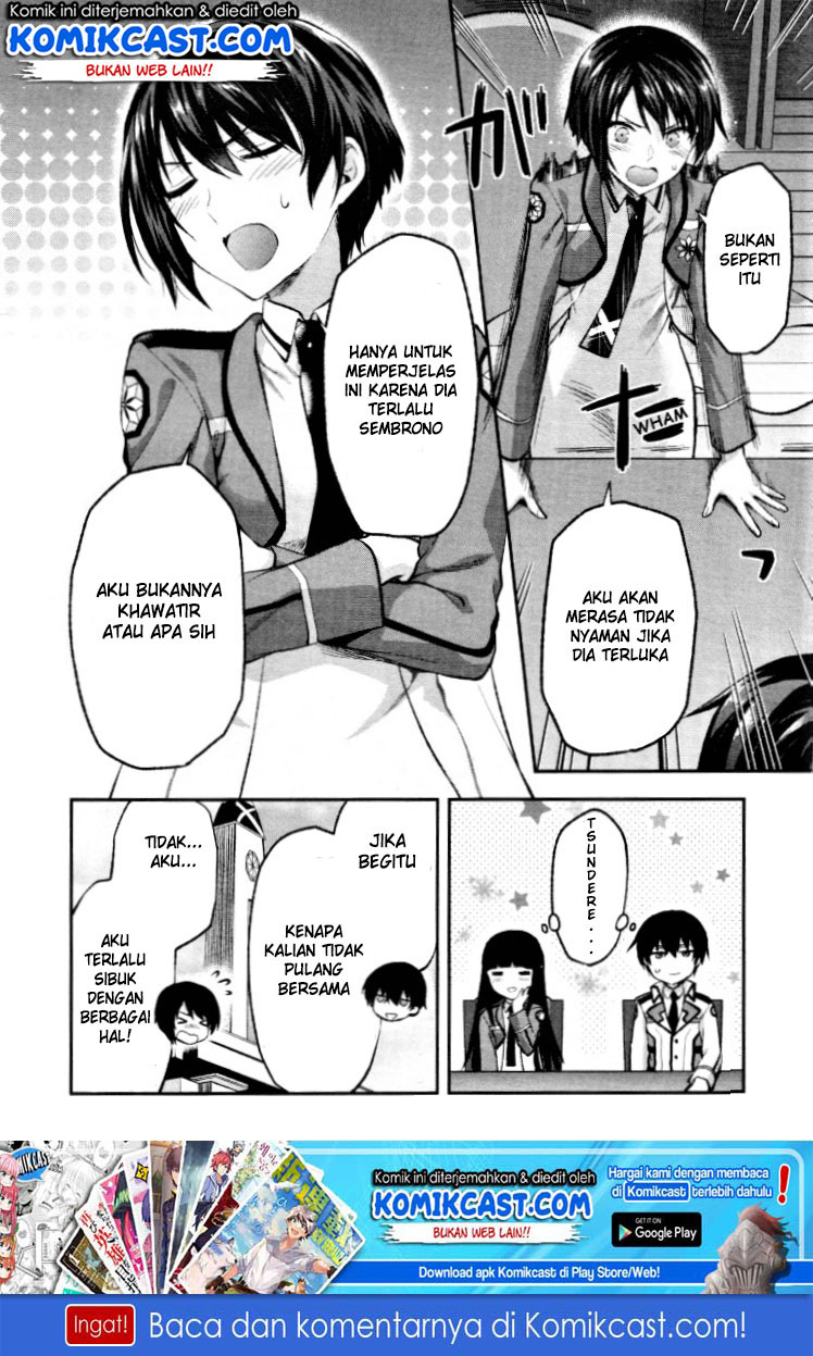 Mahouka Koukou no Rettousei: Kaichou Senkyo-hen Chapter 4 - halaman 16